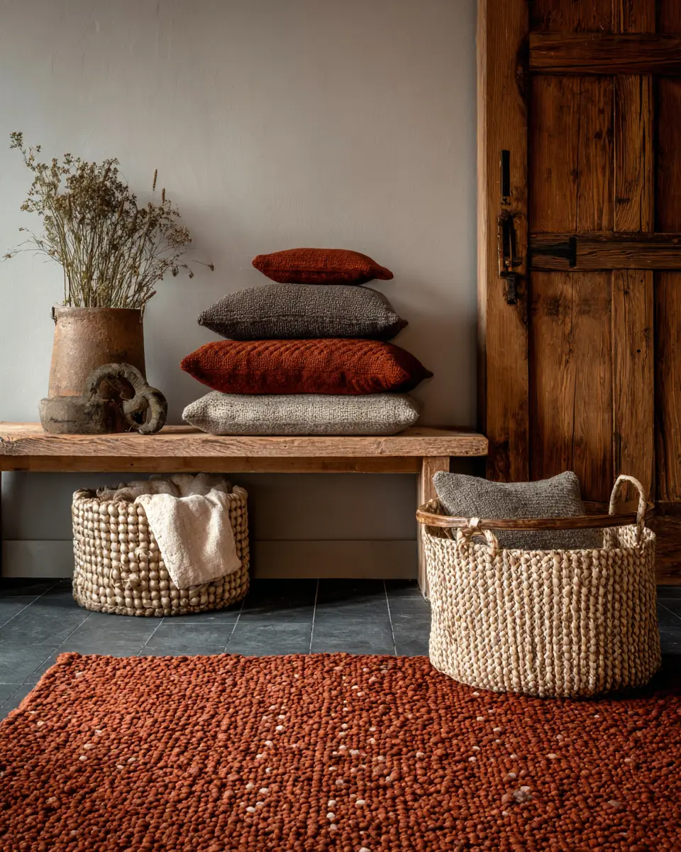 Terracotta Japandi Garage Decor Ideas