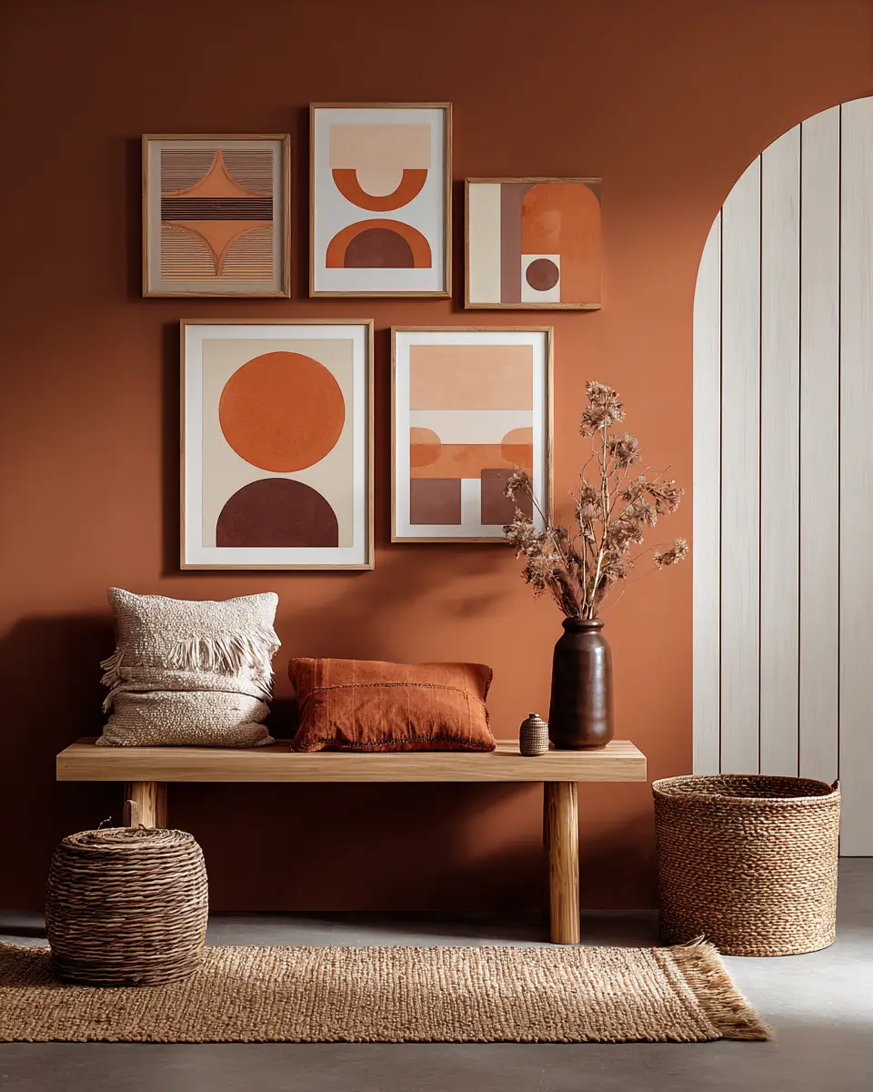 Terracotta Japandi Garage Decor Ideas