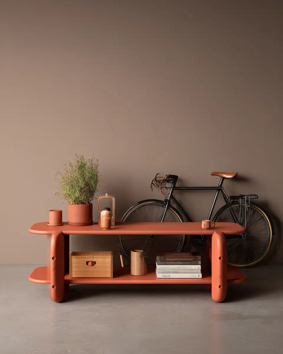 Terracotta Japandi Garage Decor Ideas