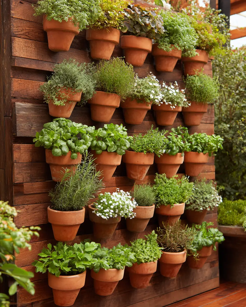 Terracotta Organic Modern Patio Decor Ideas