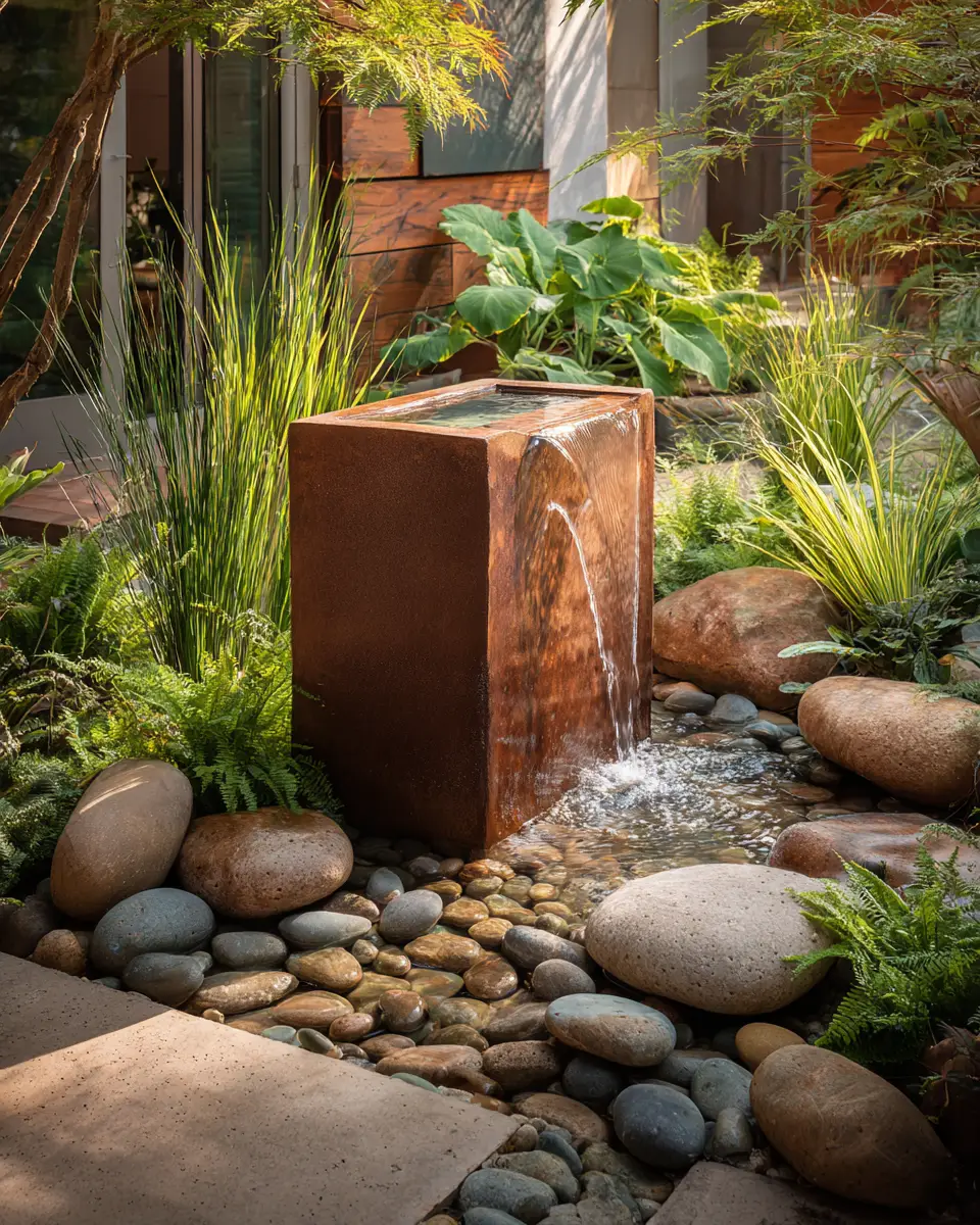 Terracotta Organic Modern Patio Decor Ideas