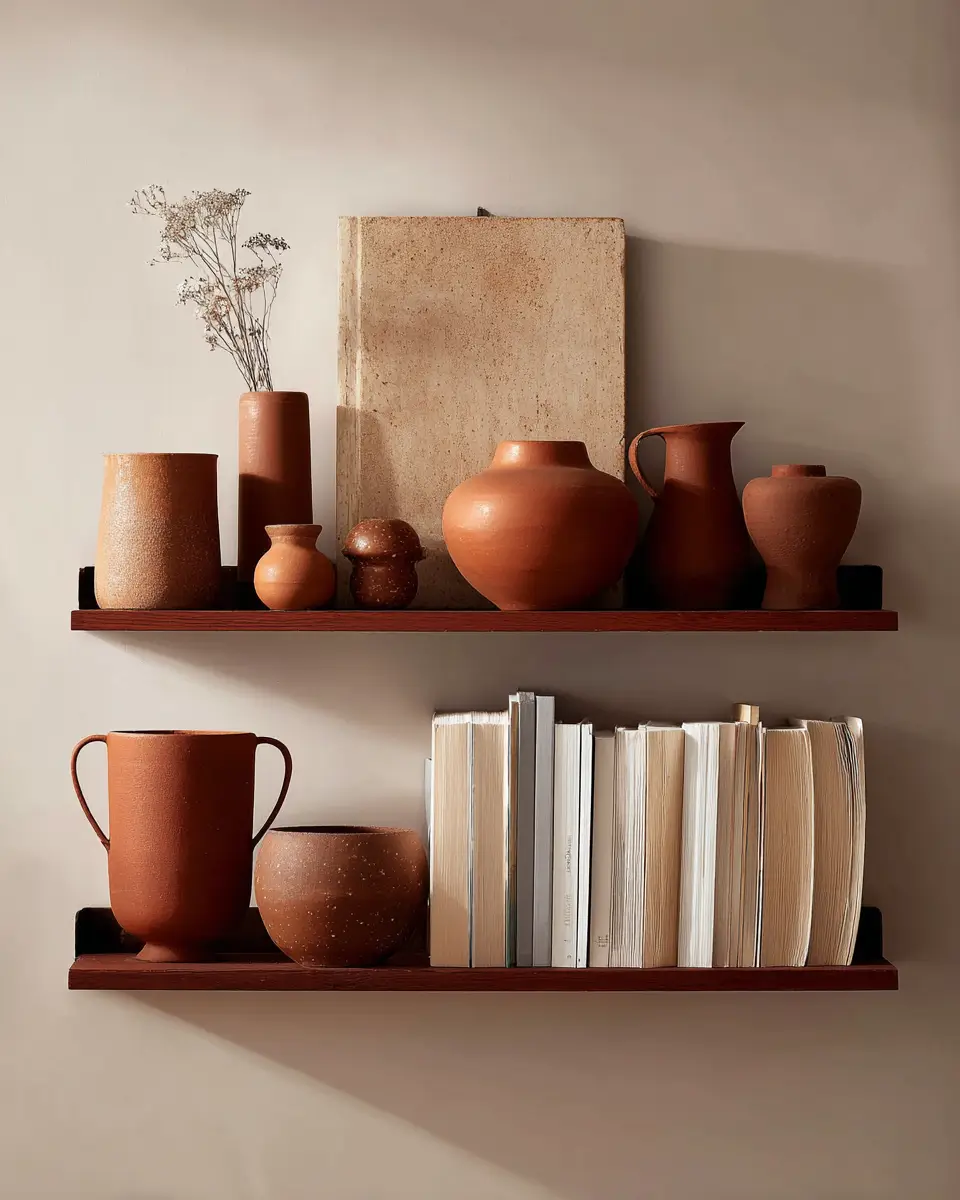 Terracotta Scandinavian Bedroom Decor Ideas