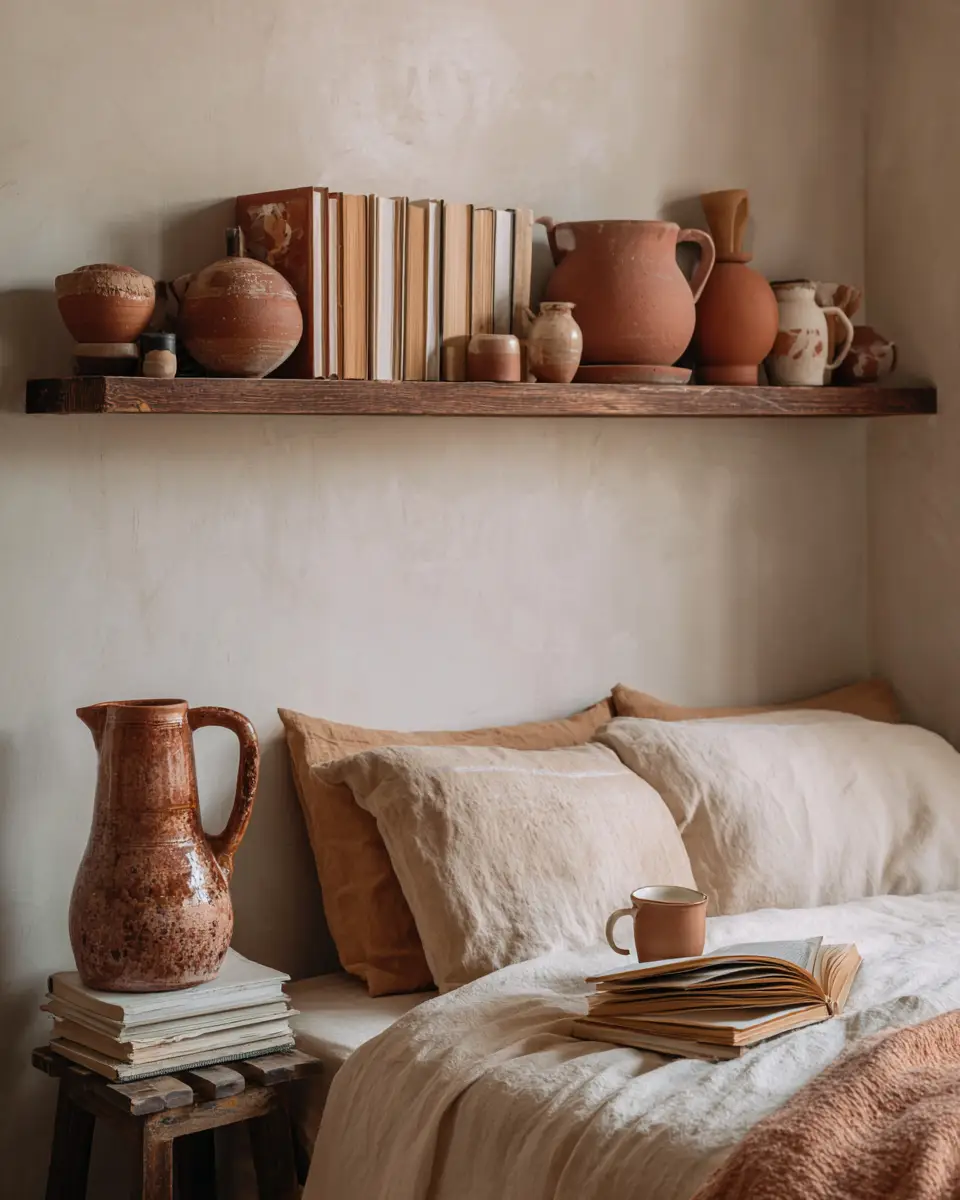 Terracotta Scandinavian Bedroom Decor Ideas