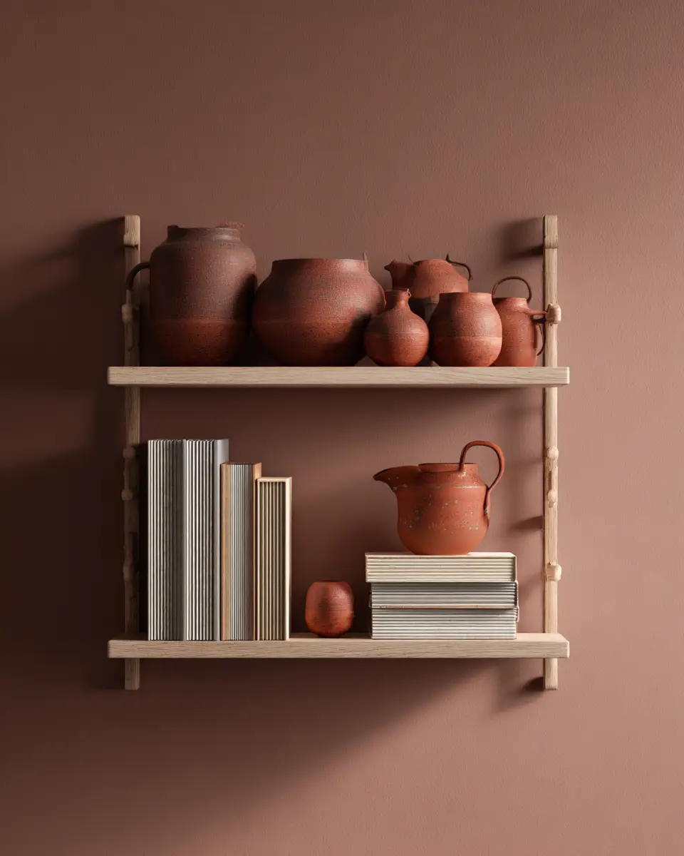 Terracotta Scandinavian Bedroom Decor Ideas