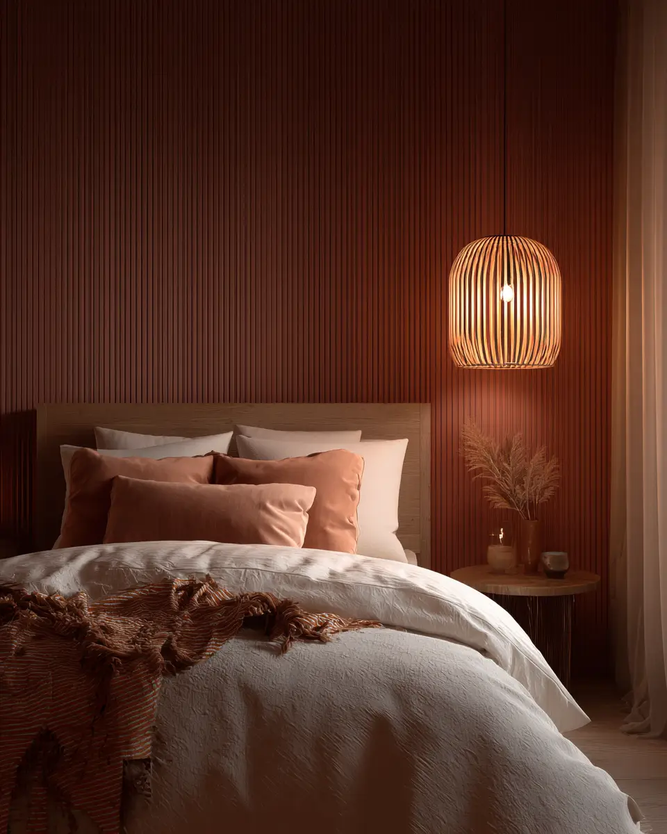 Terracotta Scandinavian Bedroom Decor Ideas