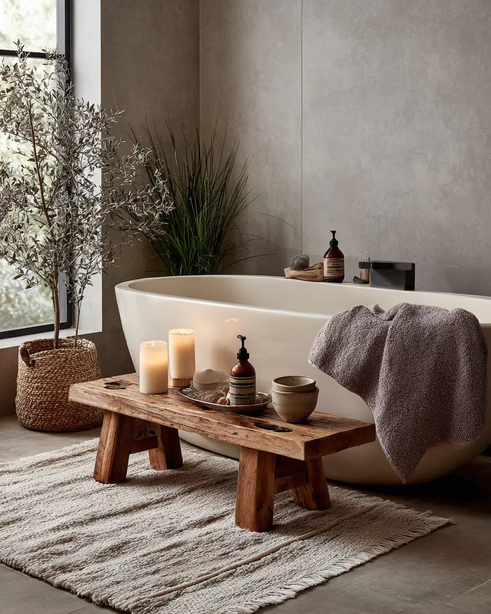 Texture-Rich Bathroom Decor Ideas - Featured