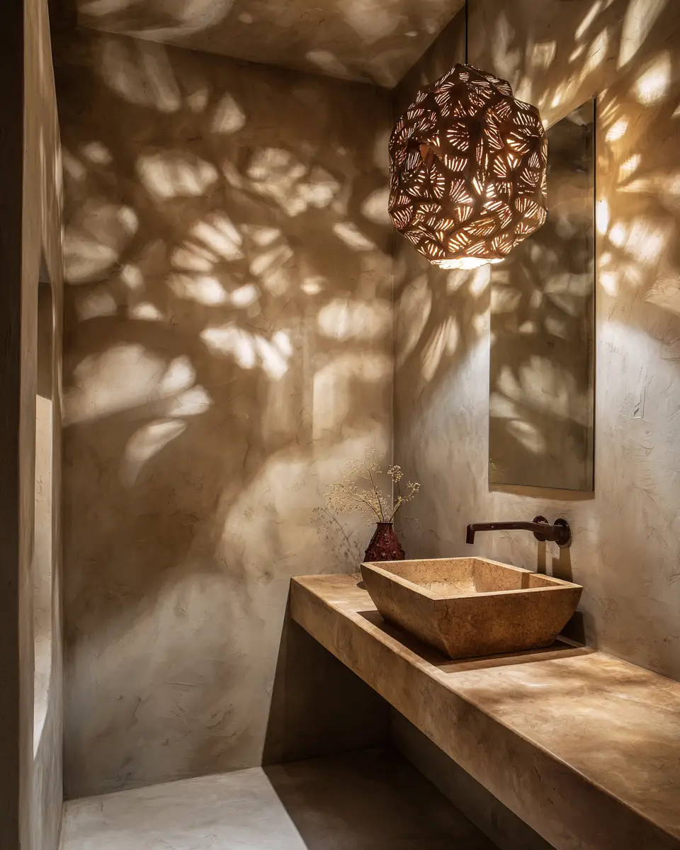 Texture-Rich Bathroom Decor Ideas