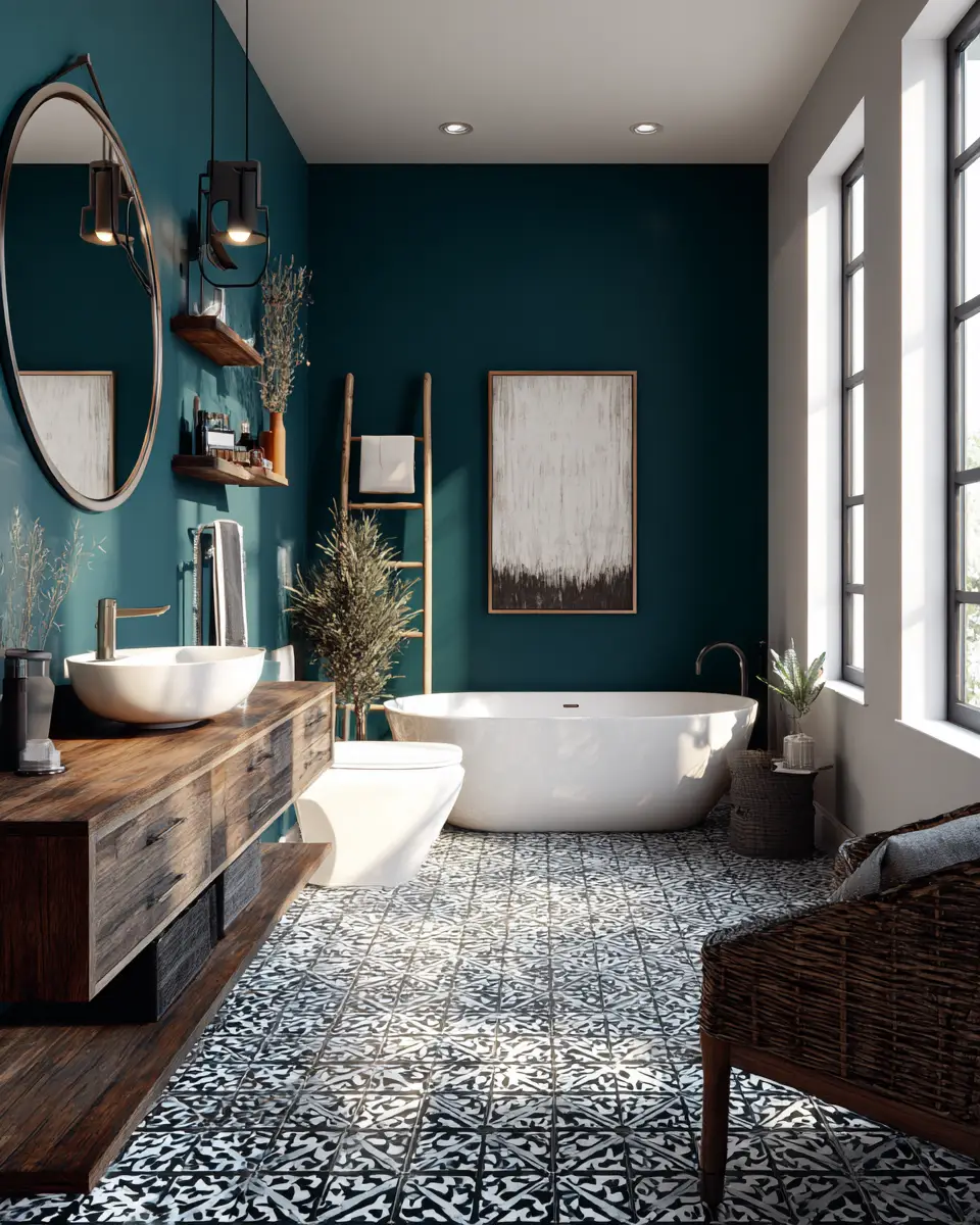 Texture-Rich Bathroom Decor Ideas