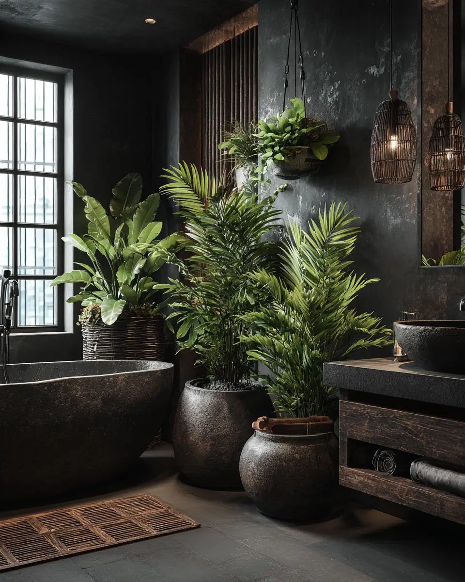 Texture-Rich Bathroom Decor Ideas