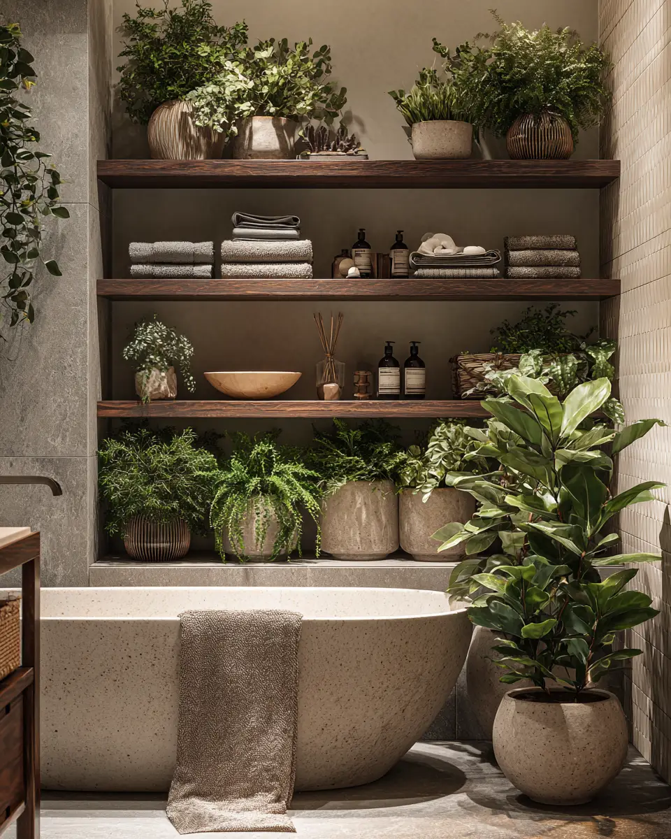 Texture-Rich Bathroom Decor Ideas