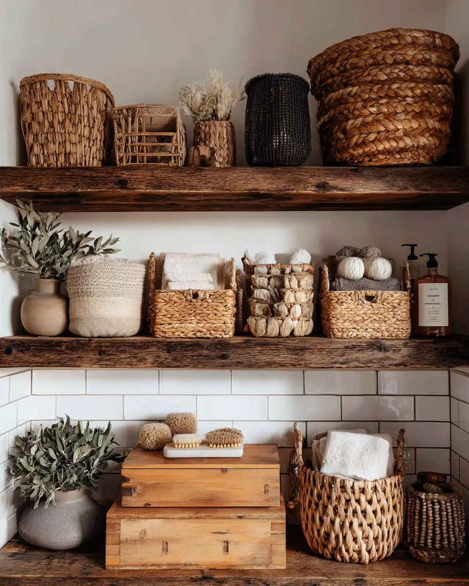 Texture-Rich Bathroom Decor Ideas