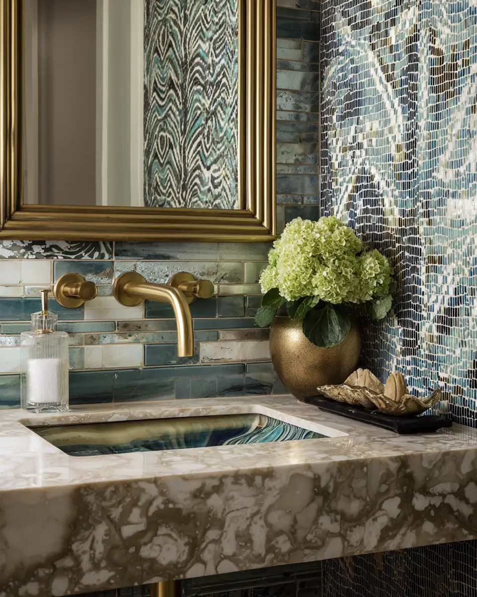 Texture-Rich Bathroom Decor Ideas