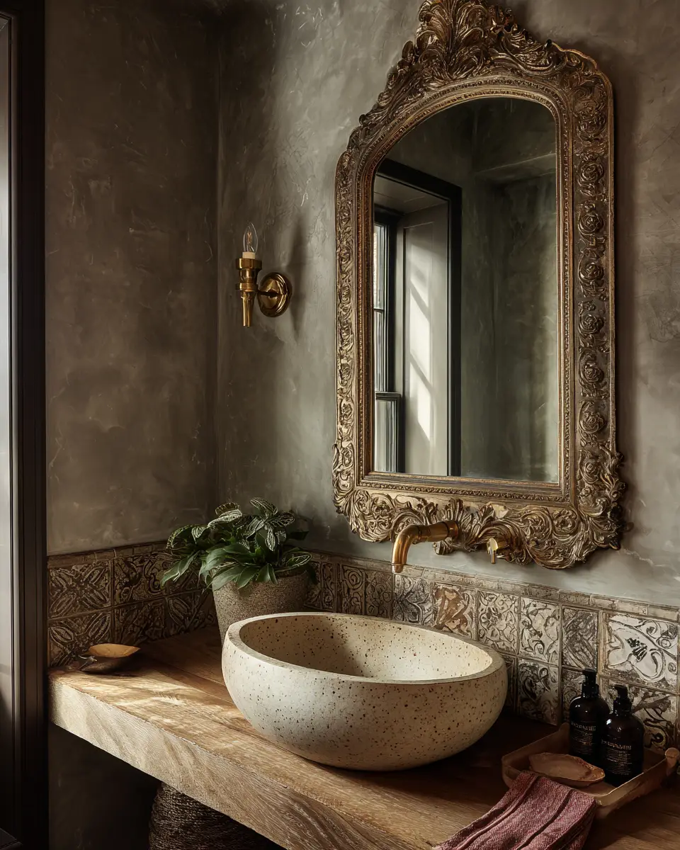 Texture-Rich Bathroom Decor Ideas