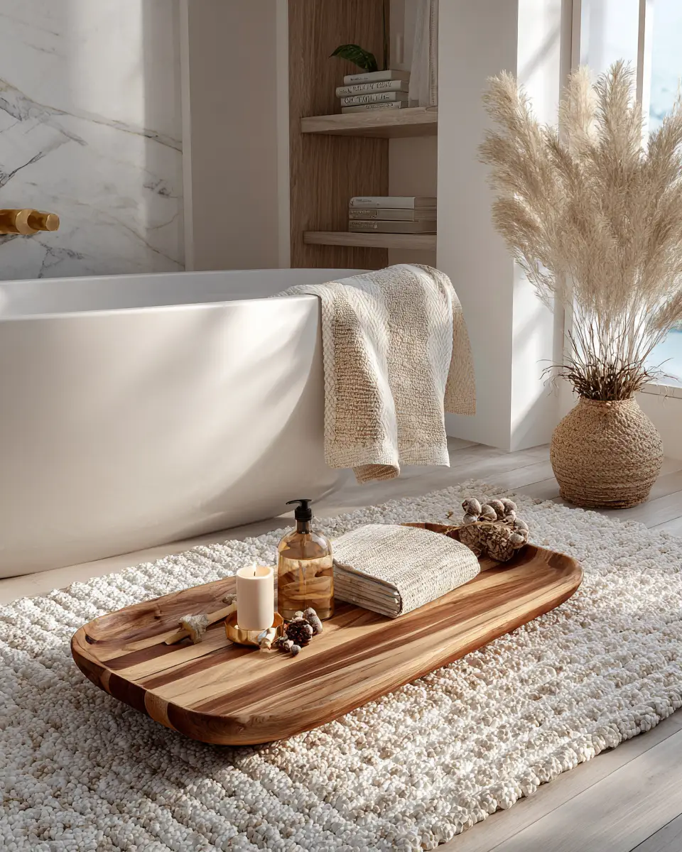 Texture-Rich Bathroom Decor Ideas