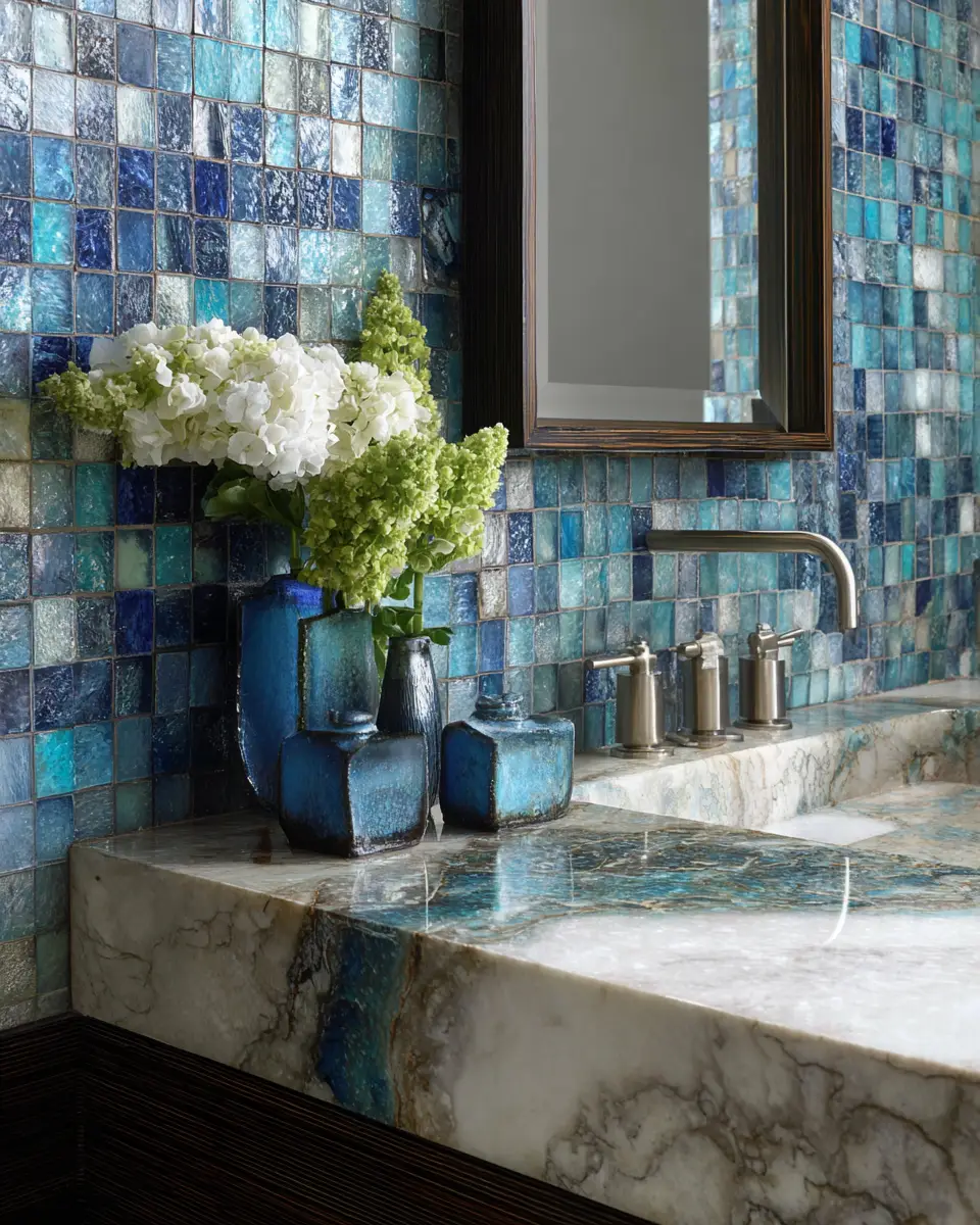 Texture-Rich Bathroom Decor Ideas