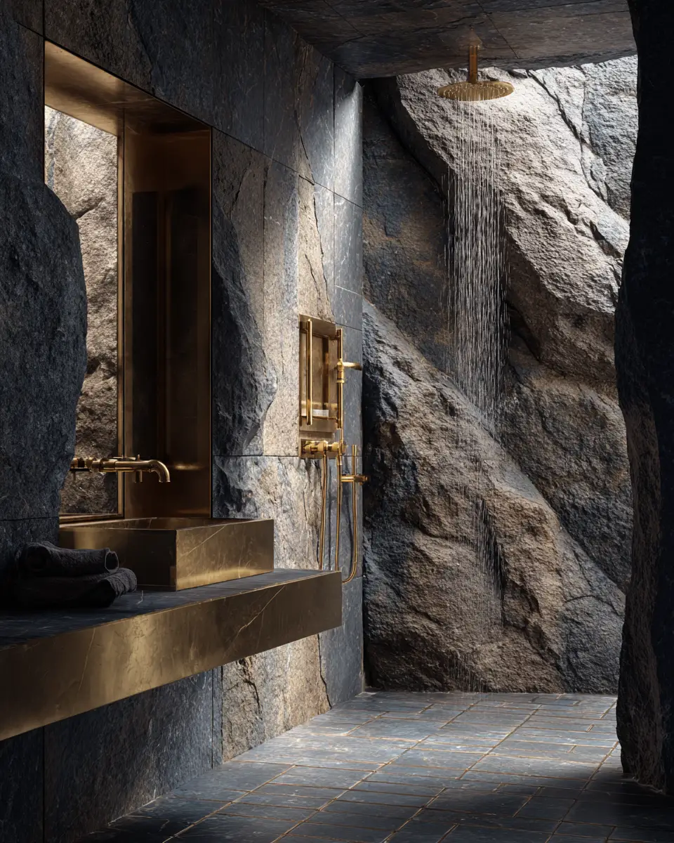 Texture-Rich Bathroom Decor Ideas