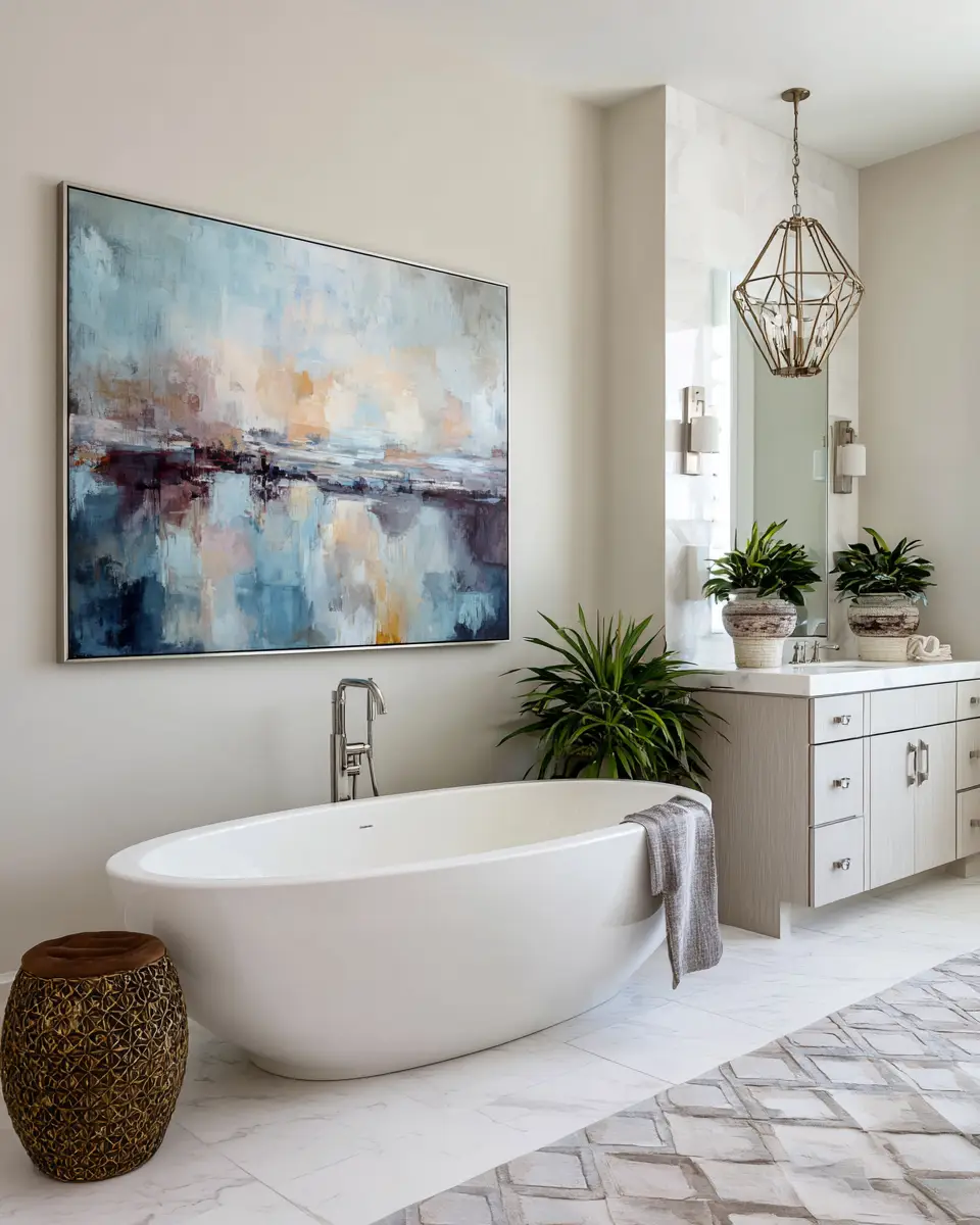 Transitional Bathroom Decor Ideas