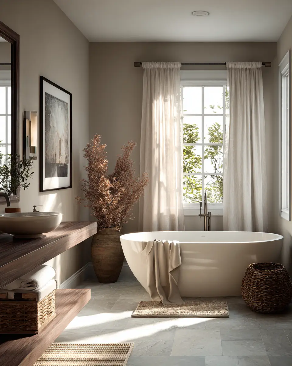Transitional Bathroom Decor Ideas