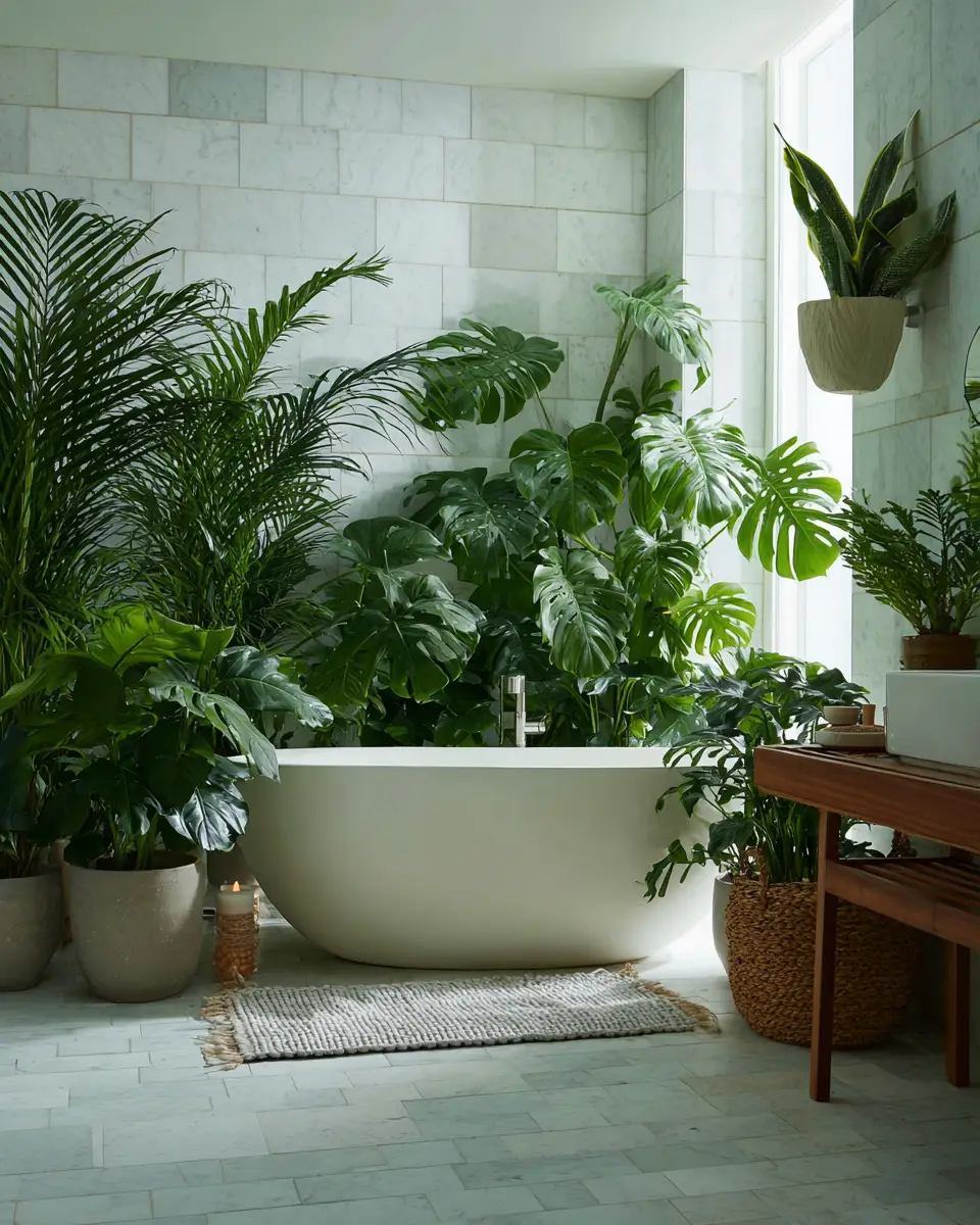 Tropical Bathroom Decor Ideas