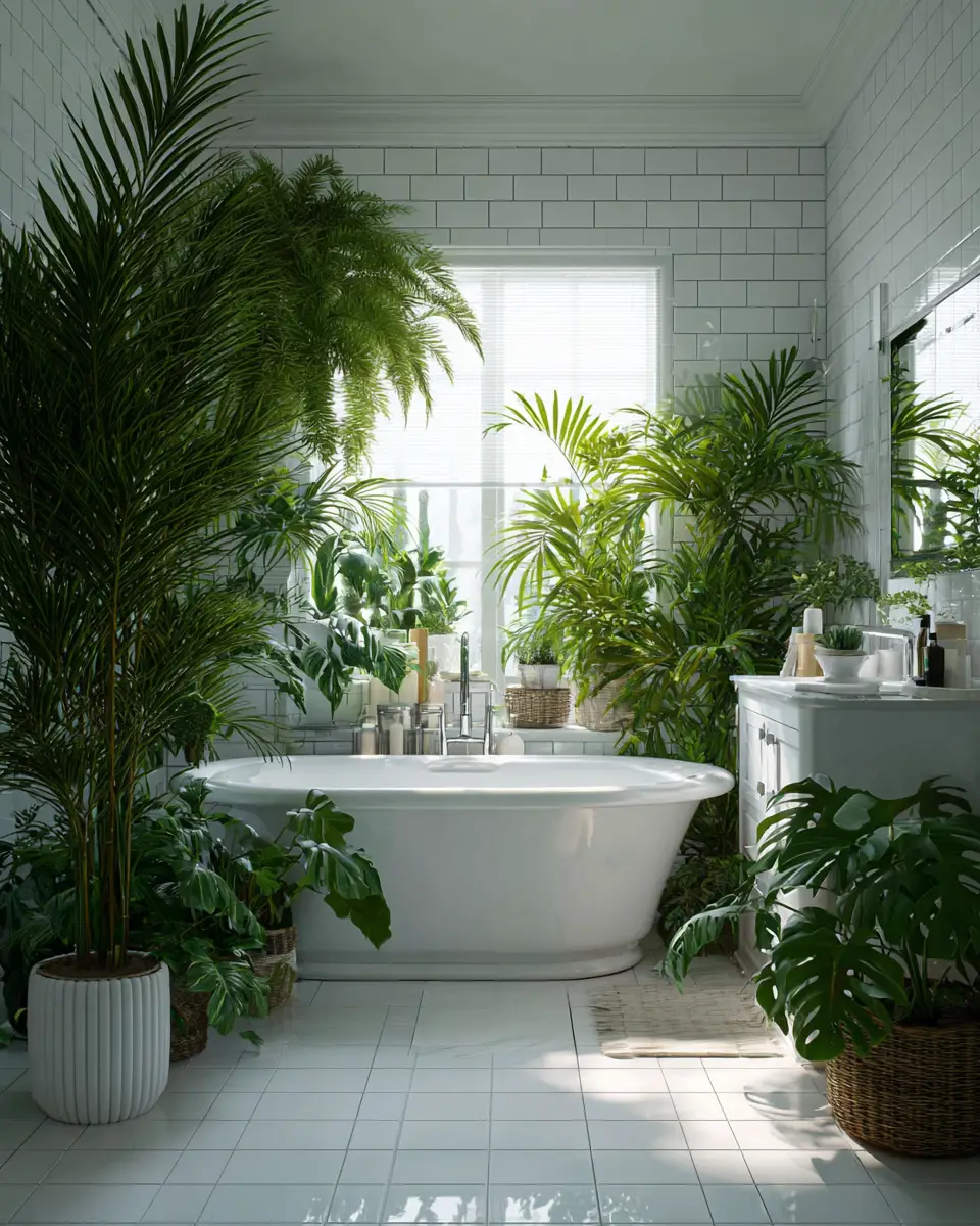 Tropical Bathroom Decor Ideas