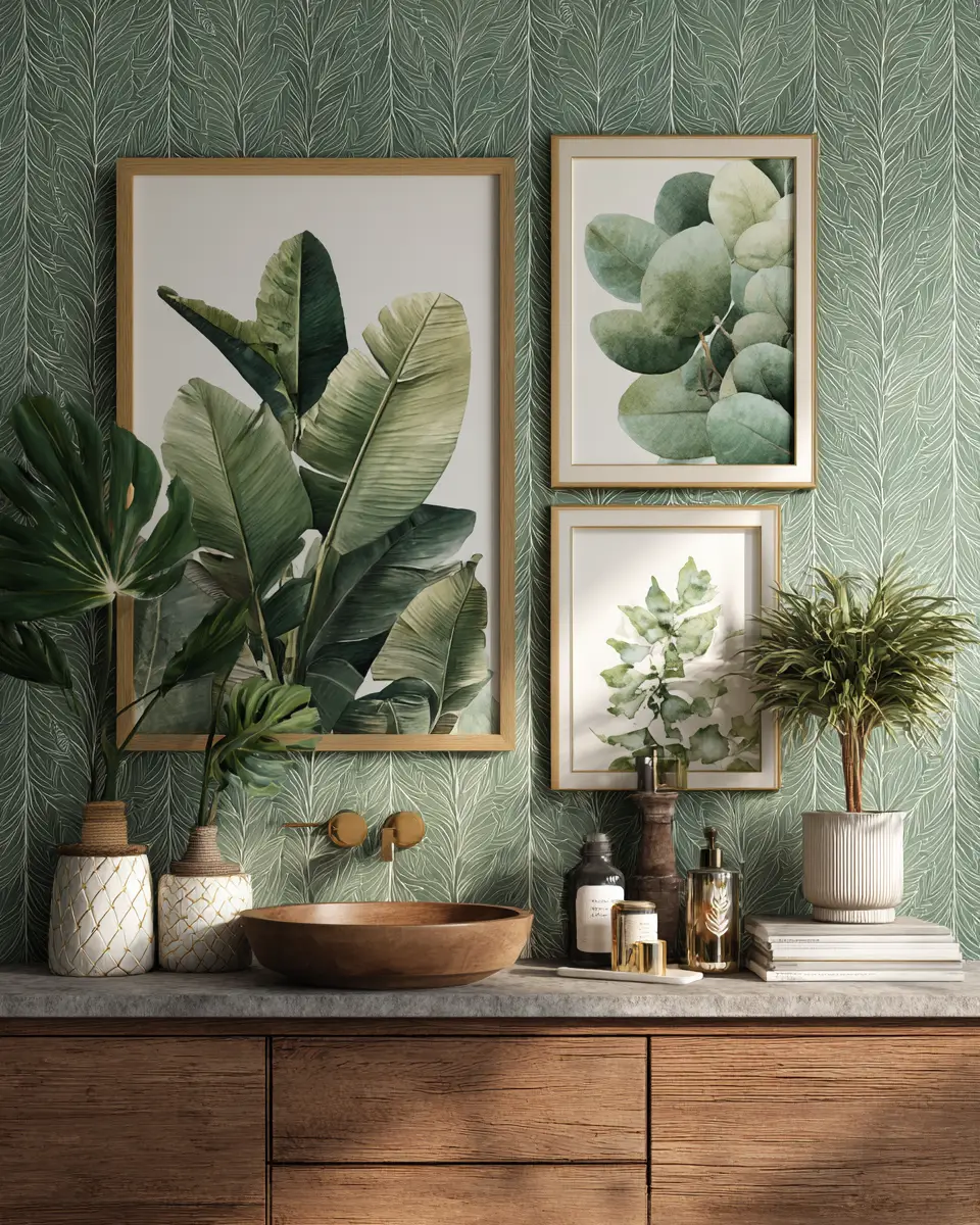 Tropical Bathroom Decor Ideas