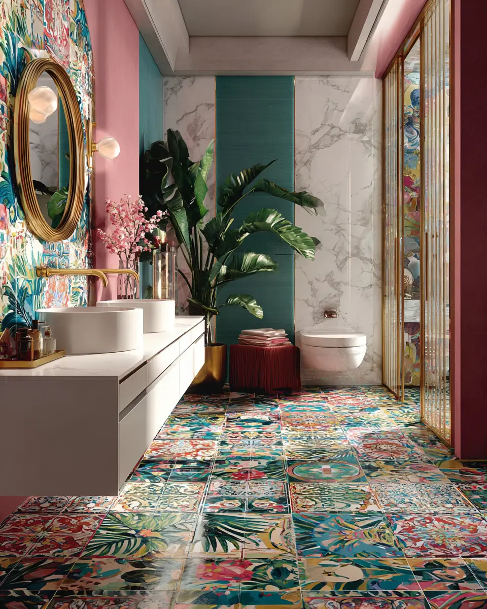 Tropical Bathroom Decor Ideas