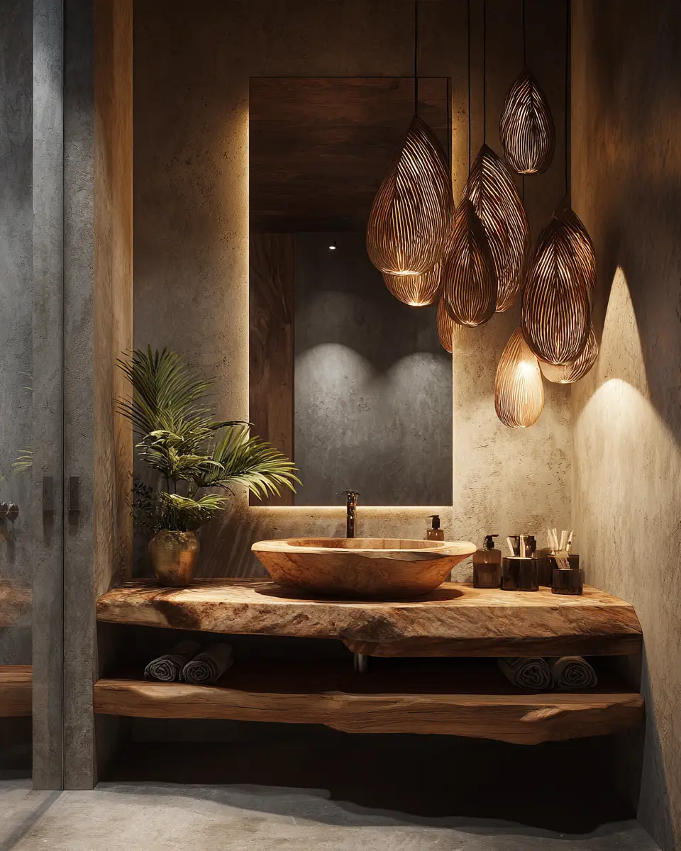 Tropical Bathroom Decor Ideas