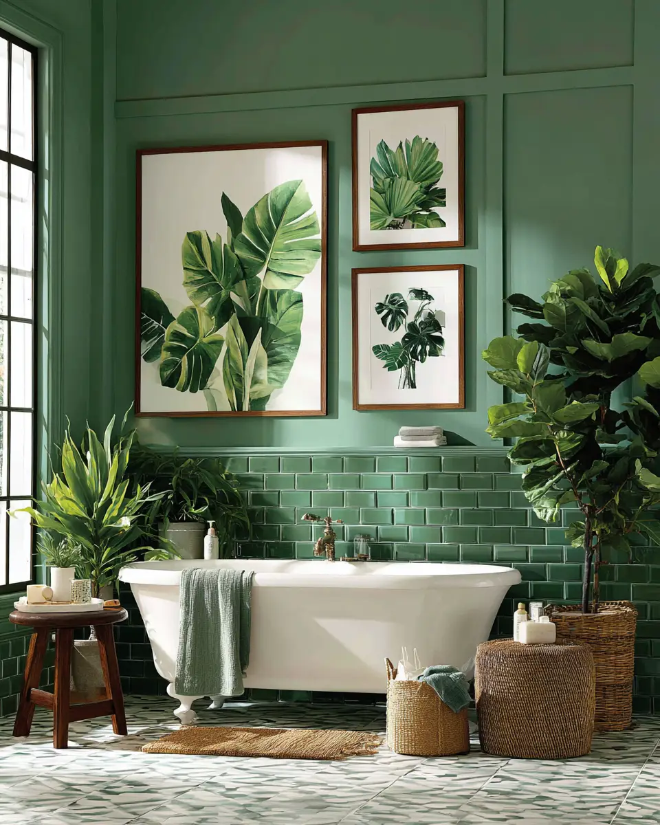 Tropical Bathroom Decor Ideas