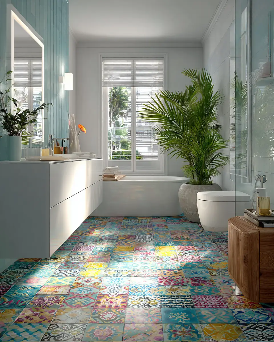 Tropical Bathroom Decor Ideas