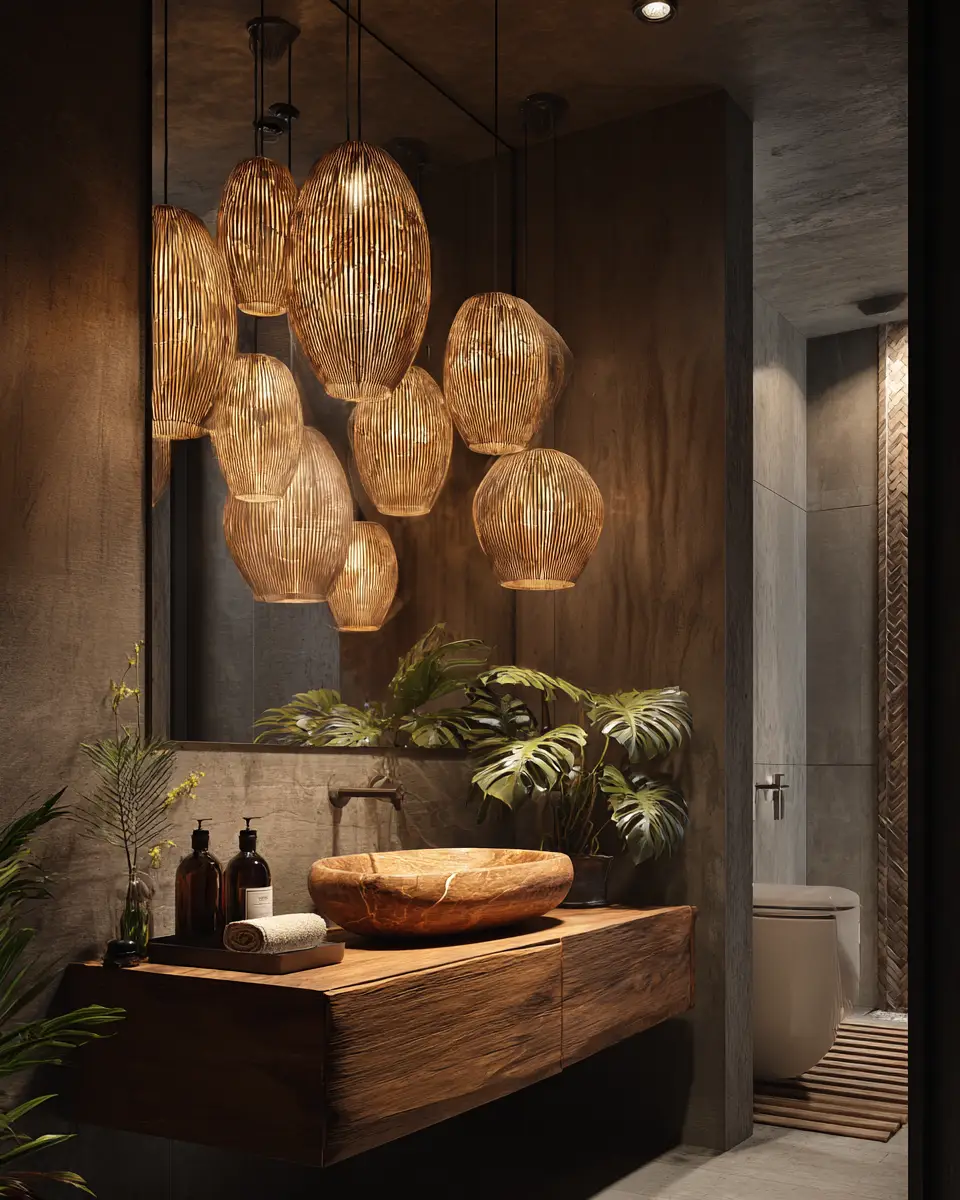 Tropical Bathroom Decor Ideas