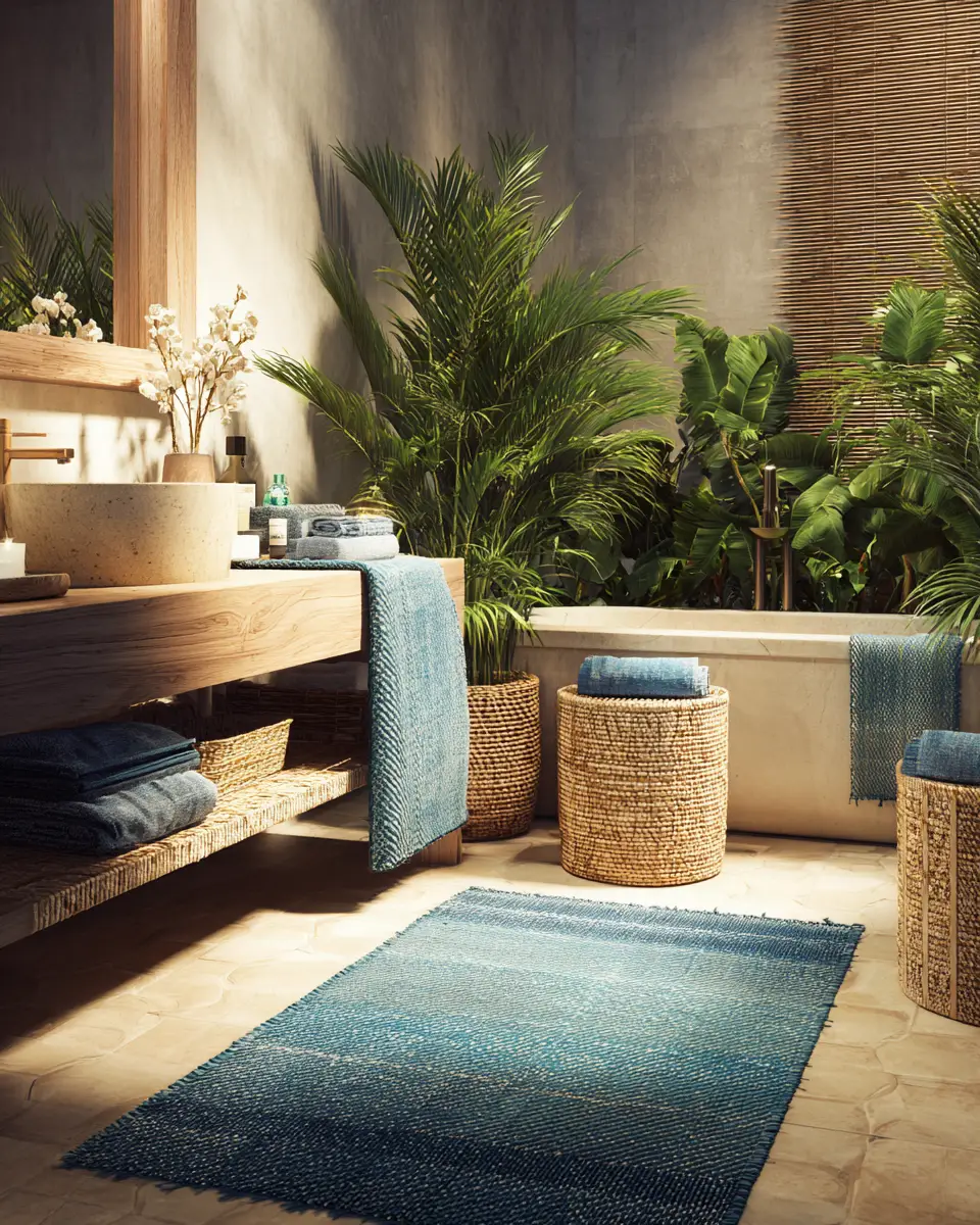 Tropical Bathroom Decor Ideas
