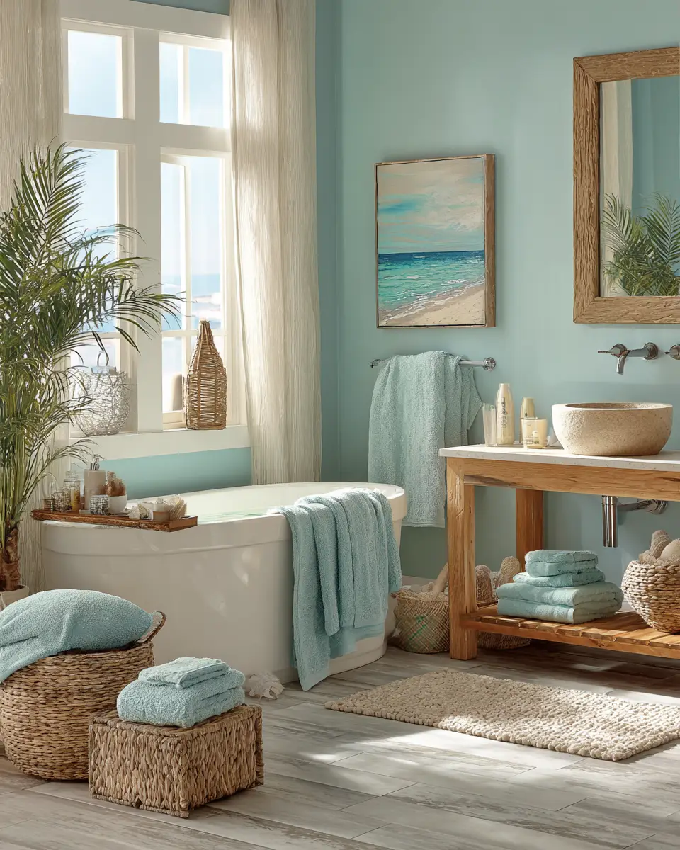 Tropical Bathroom Decor Ideas