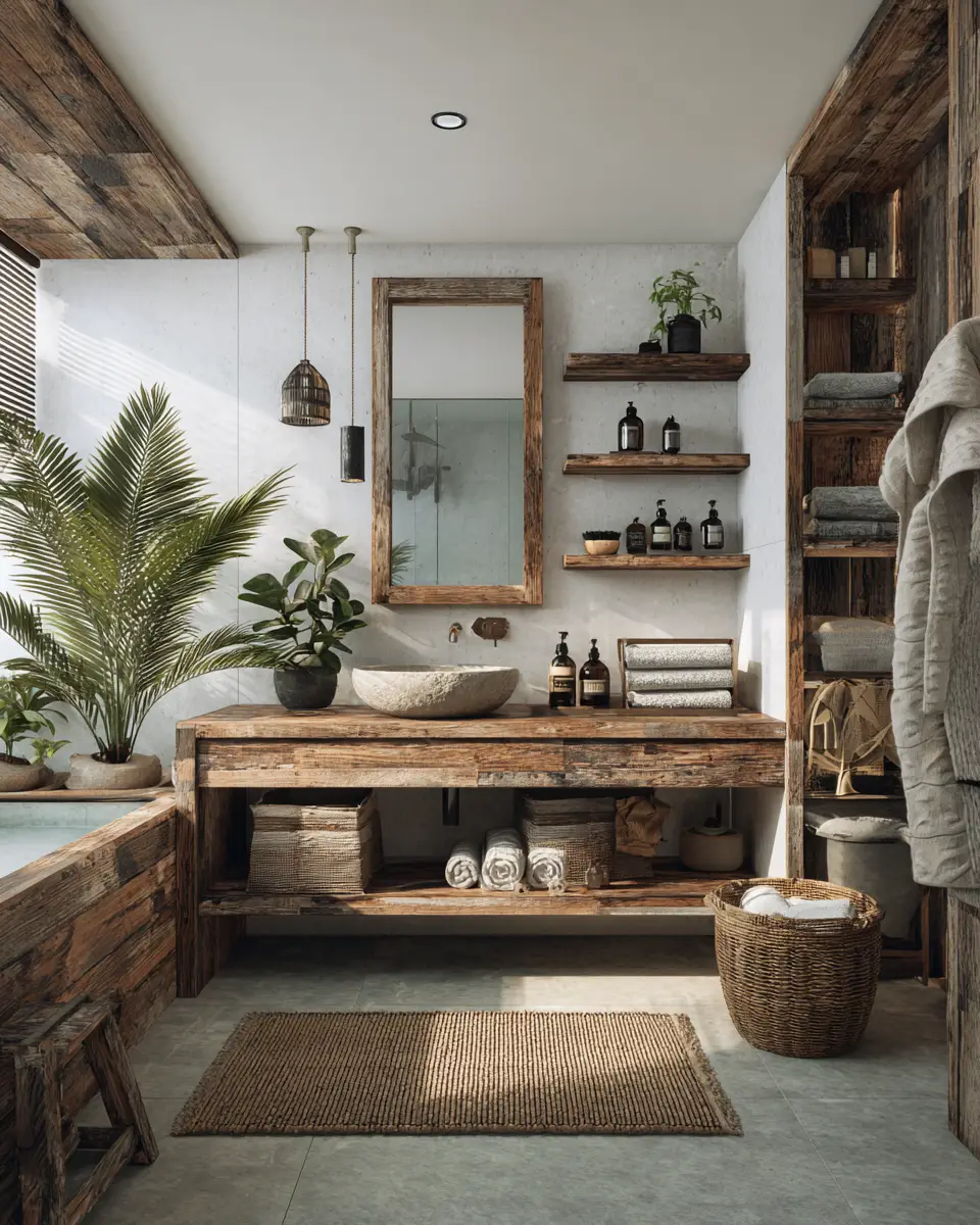 Tropical Bathroom Decor Ideas