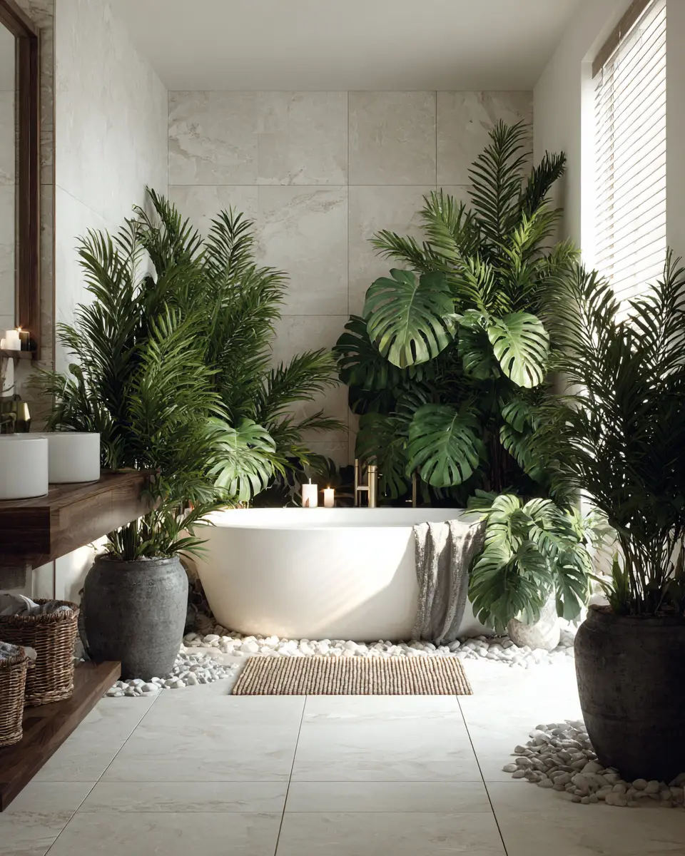 Tropical Bathroom Decor Ideas