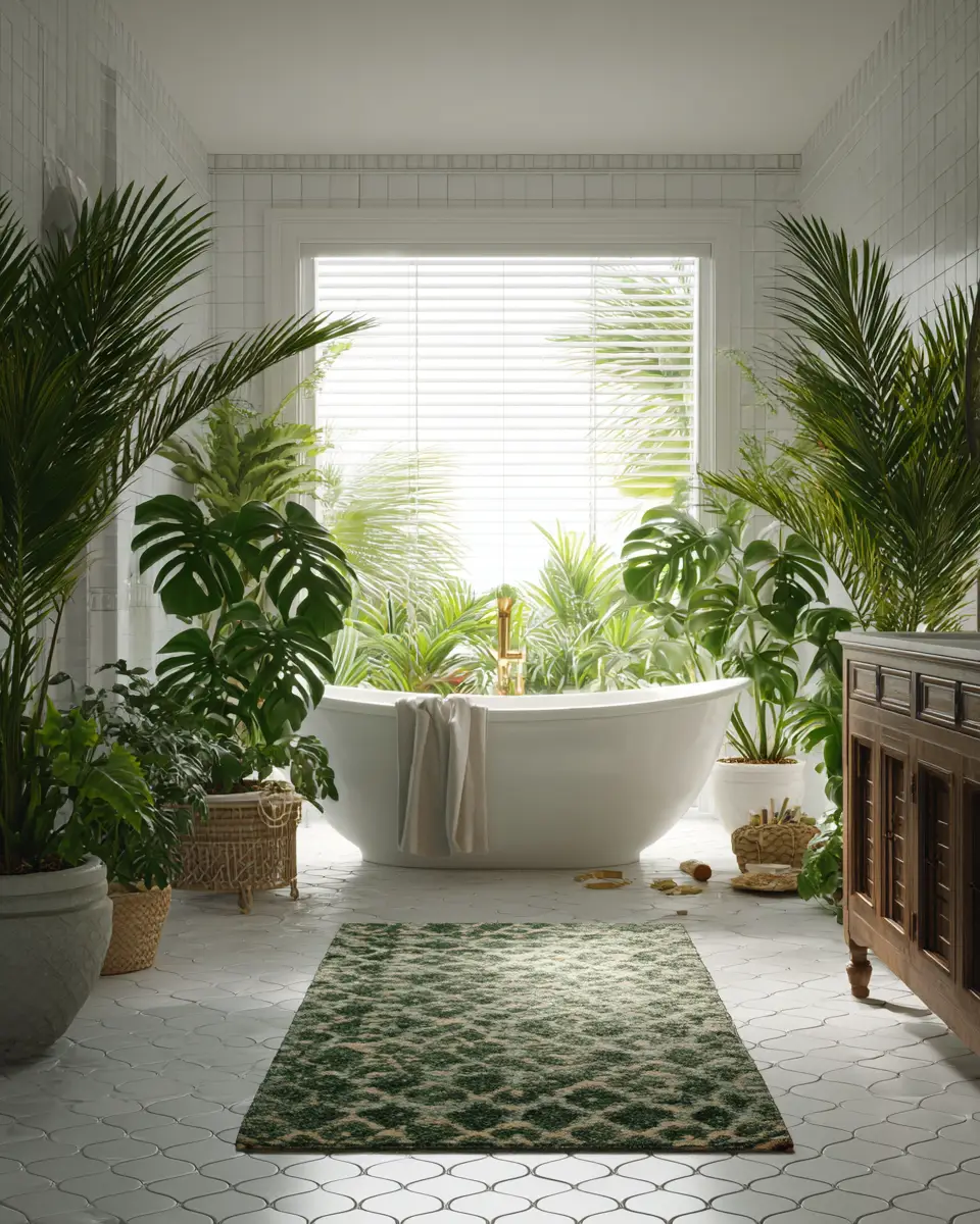 Tropical Bathroom Decor Ideas