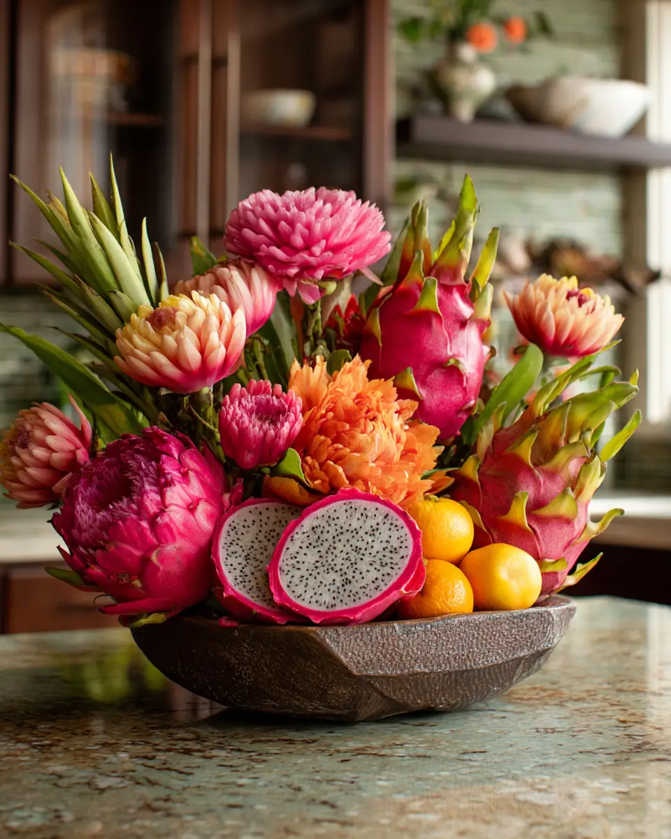 Tropical Kitchen Decor Ideas - Featured