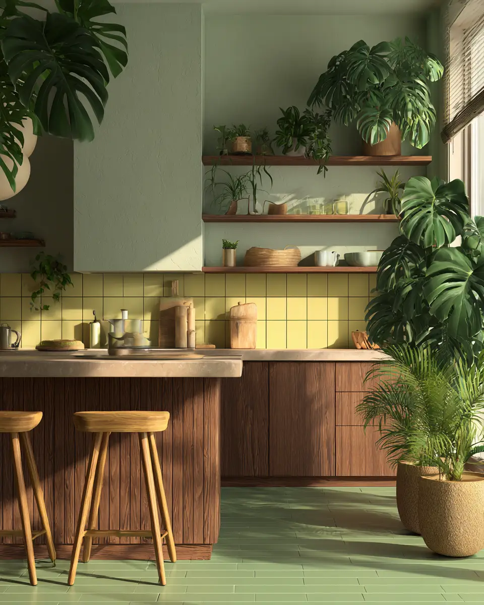 Tropical Kitchen Decor Ideas