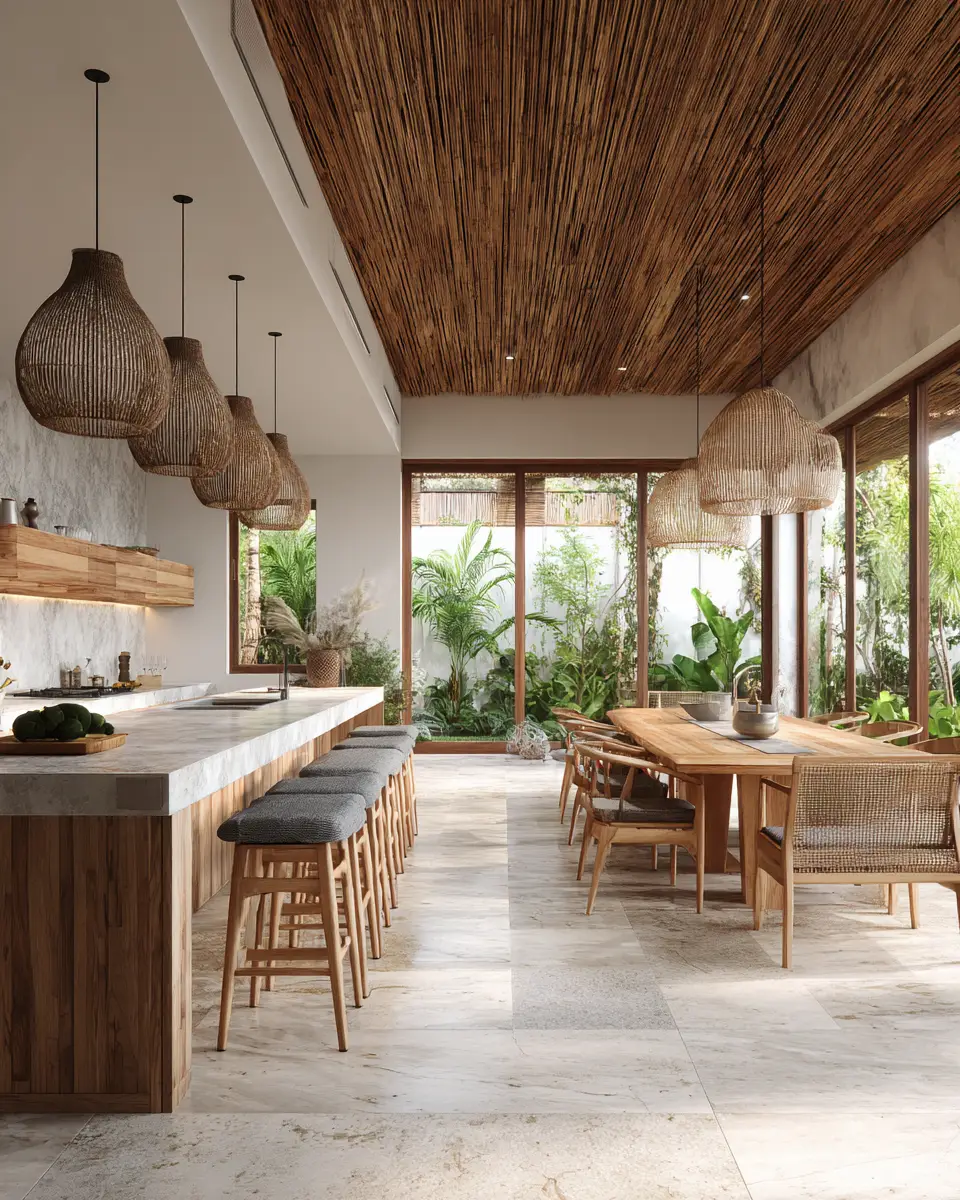 Tropical Kitchen Decor Ideas
