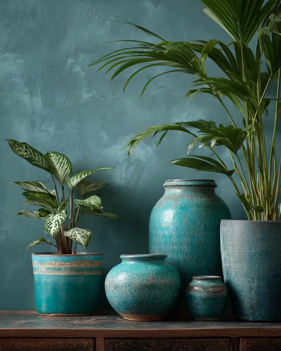 Turquoise Boho Home Office Decor Ideas