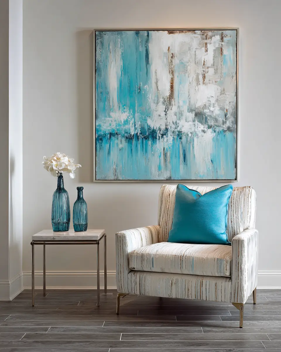 Turquoise Contemporary Patio Decor Ideas