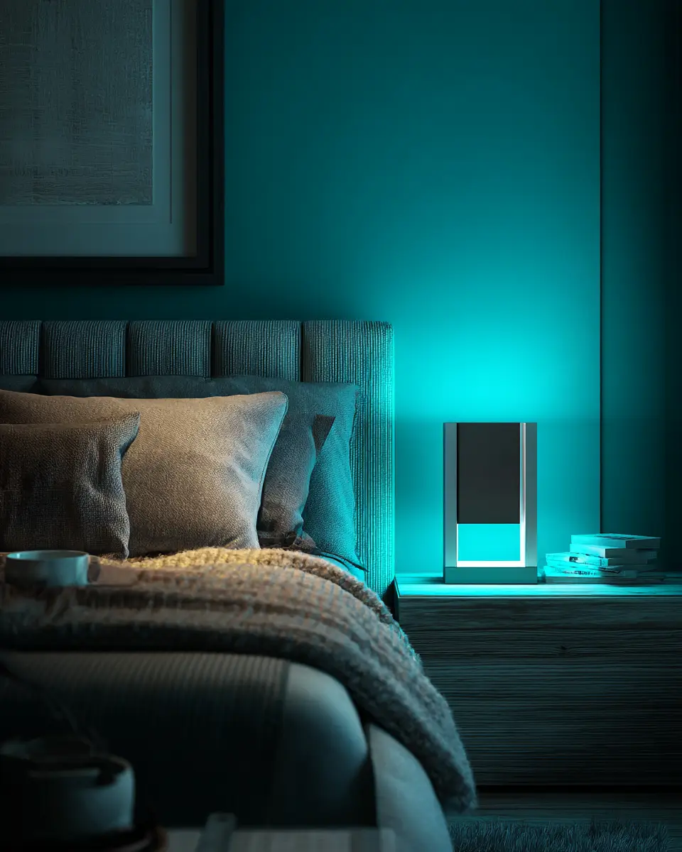 Turquoise Minimalist Bedroom Decor Ideas