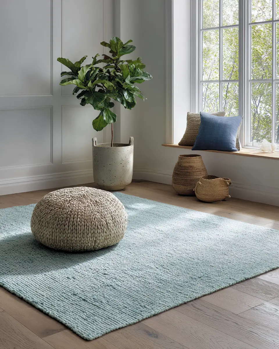 Turquoise Organic Modern Laundry Room Decor Ideas