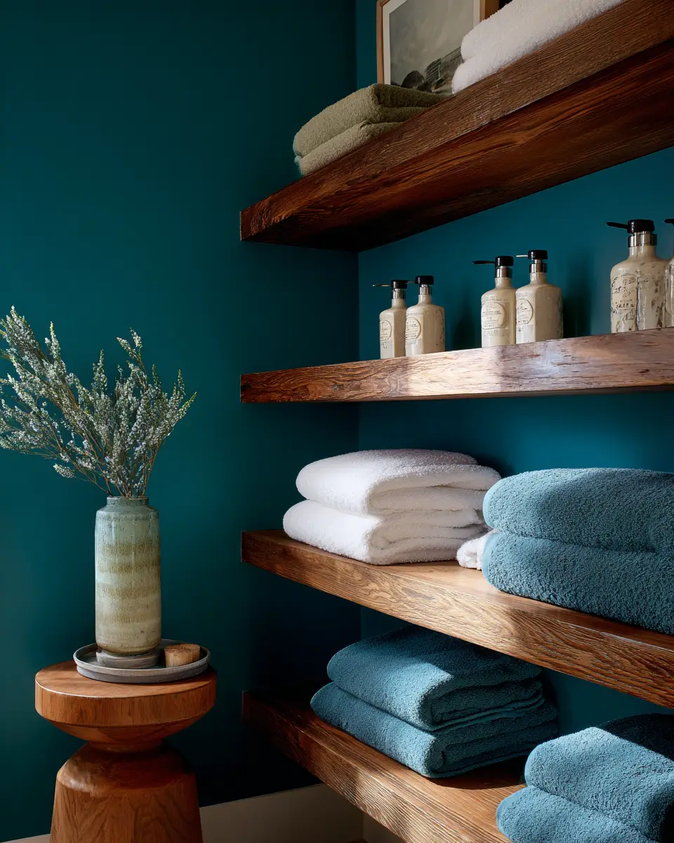 Turquoise Organic Modern Laundry Room Decor Ideas