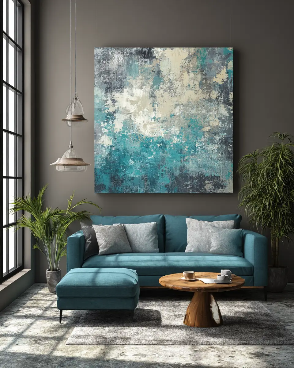 Turquoise Scandinavian Garage Decor Ideas