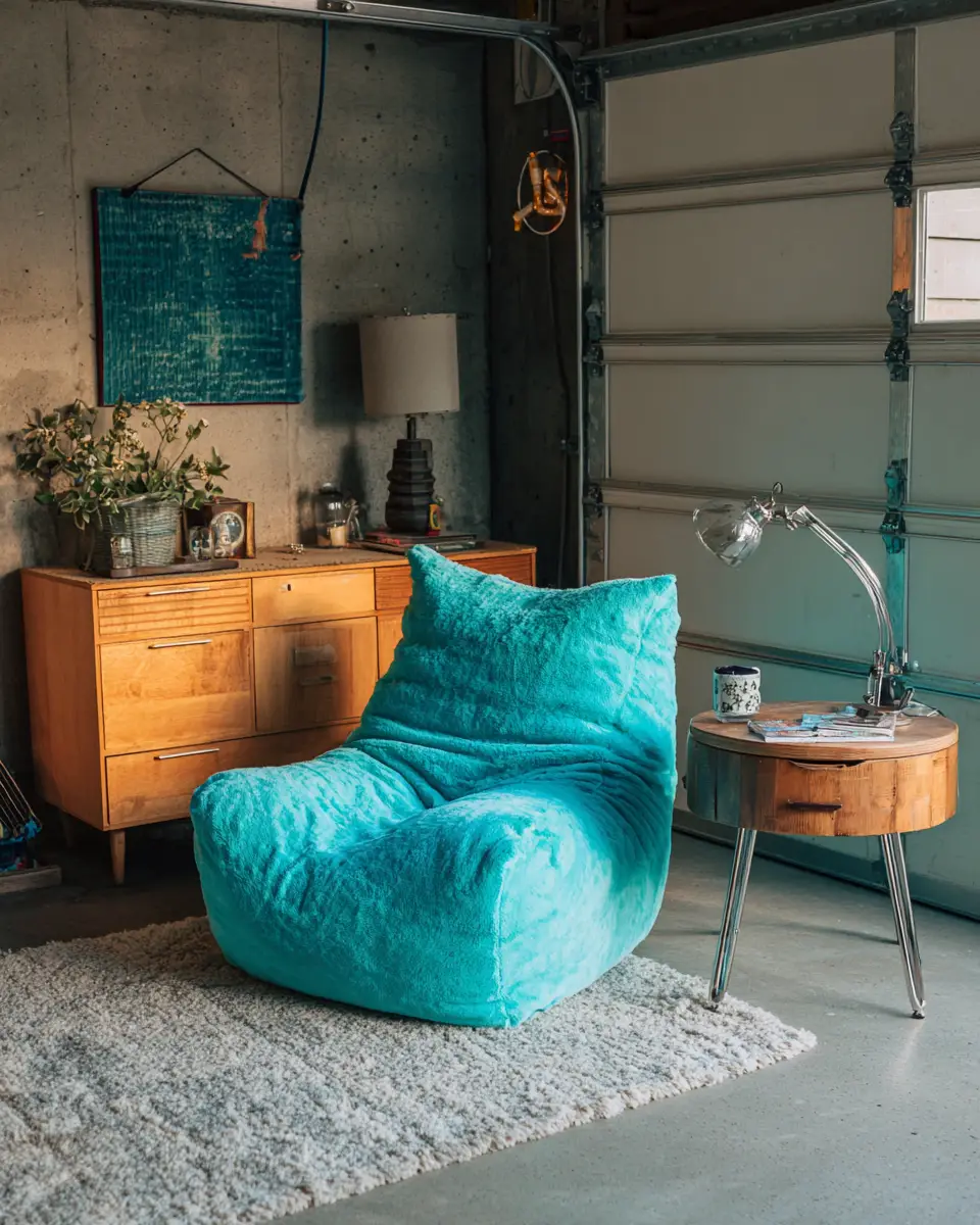 Turquoise Scandinavian Garage Decor Ideas
