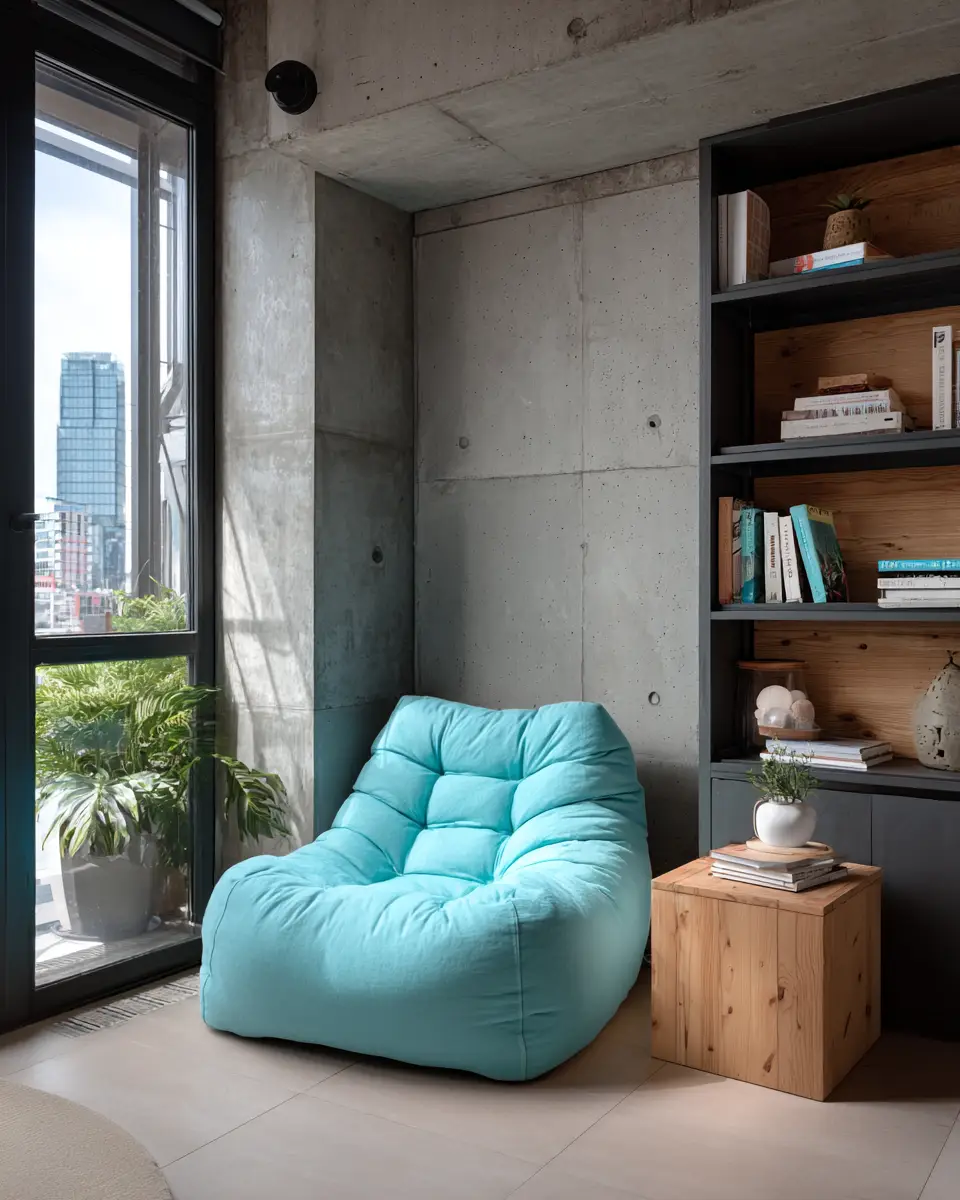 Turquoise Scandinavian Garage Decor Ideas