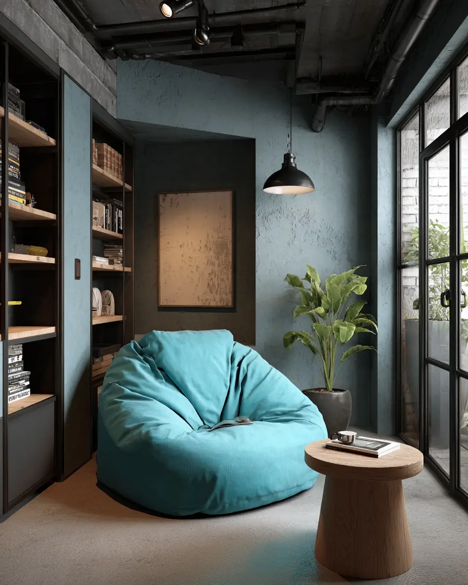 Turquoise Scandinavian Garage Decor Ideas