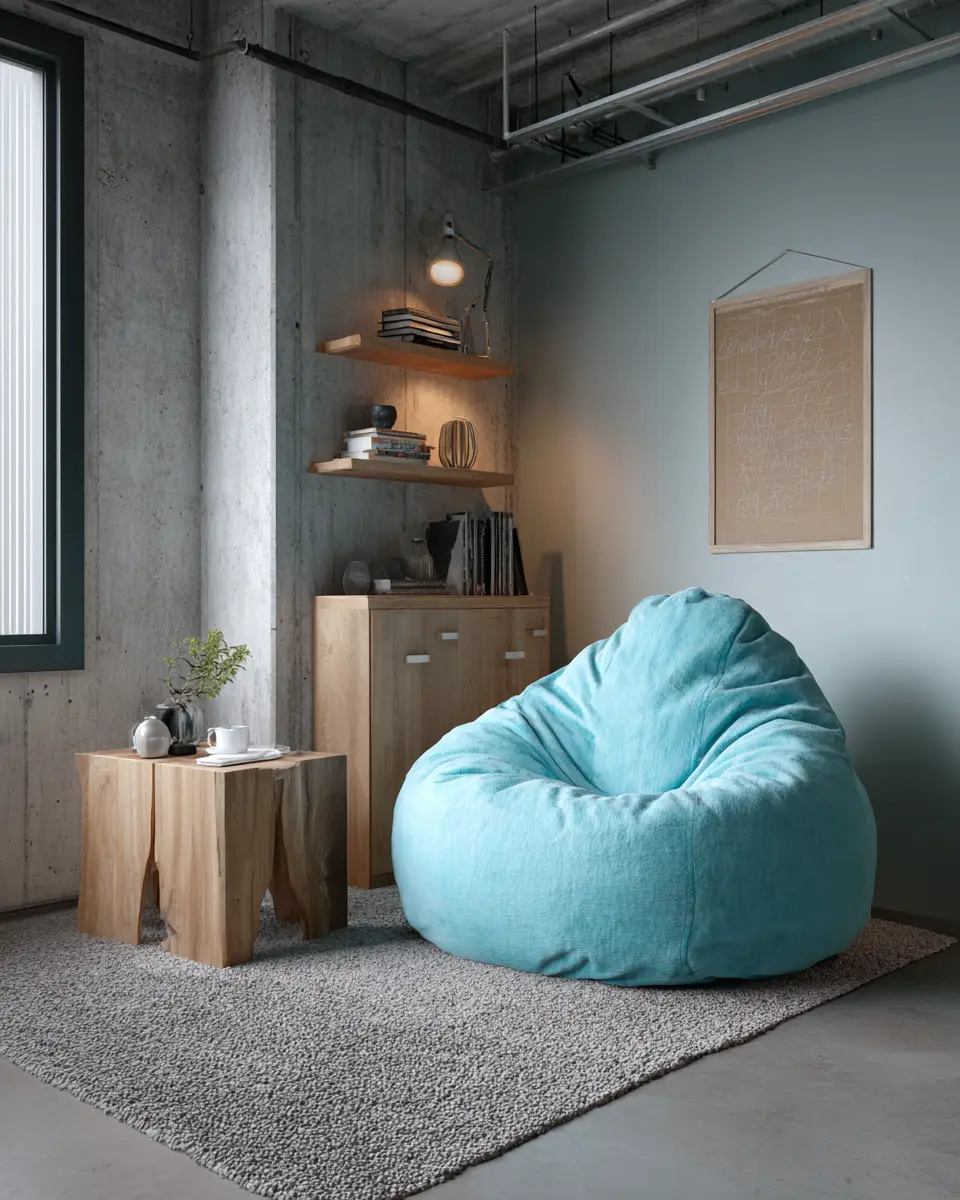 Turquoise Scandinavian Garage Decor Ideas