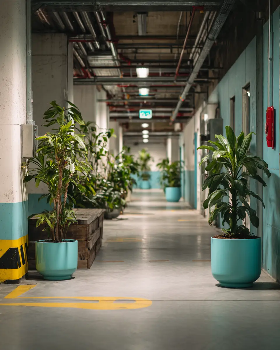 Turquoise Scandinavian Garage Decor Ideas