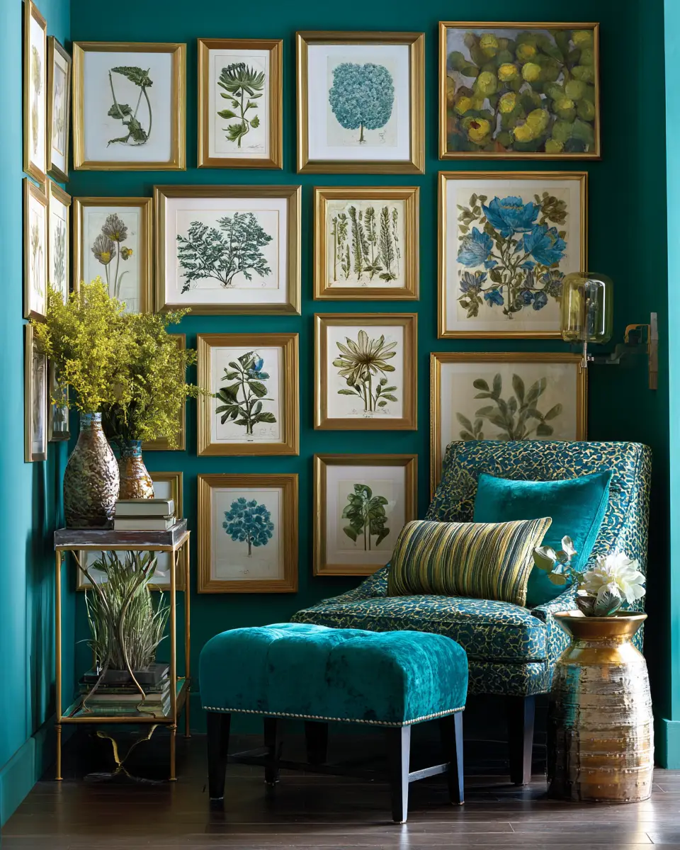 Turquoise Traditional Balcony Decor Ideas